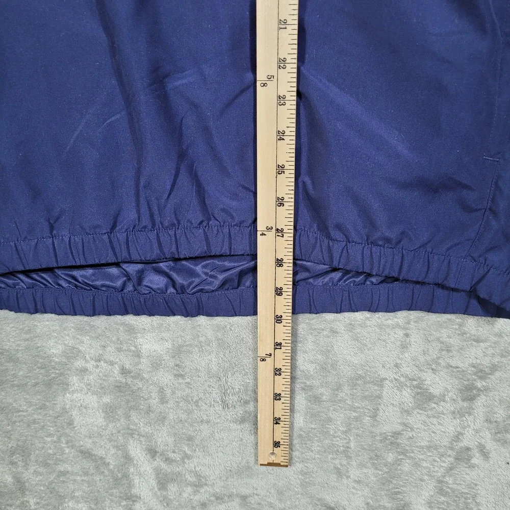 Footjoy Mens XL Jacket Pullover Windbreaker Navy Blue Short Sleeve Golf